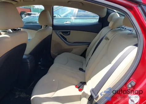 2012 Hyundai Elantra Gls (Ulsan Plant) z USA, uszkodzony, nr VIN KMHDH4AE8CU440312